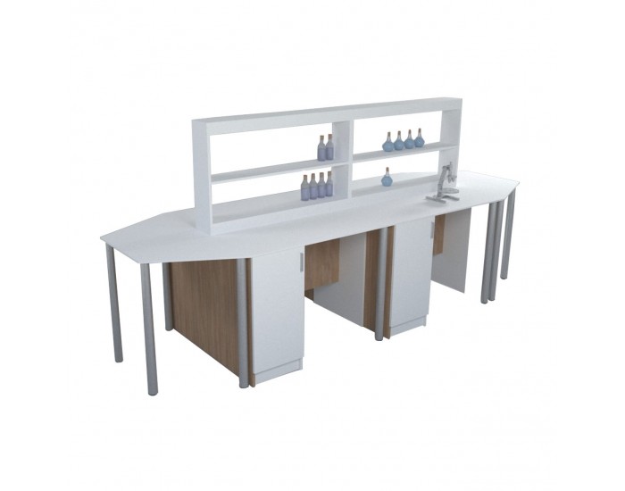 Шкаф RFG Labo, с HPL таван, 900 х 600 х 900 mm, ПДЧ 18 mm
