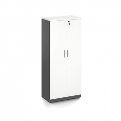 Шкаф RFG Monaco, 700 x 400 x 1600 mm, ПДЧ, бяло и черно - Rfg