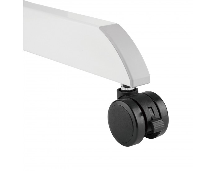 Маса RFG Active, с регулируема височина, 600 х 520 х 758-1128 mm, правоъгълен плот, бяла