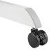 Маса RFG Active, с регулируема височина, 600 х 520 х 758-1128 mm, правоъгълен плот, бяла