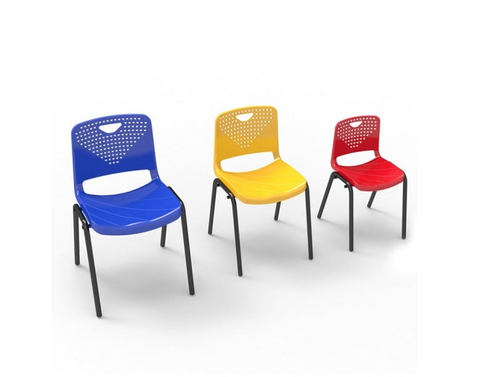 Ученически стол RFG Stilo, от V до VIII клас, 380 х 350 х 430 mm, полипропилен, жълт