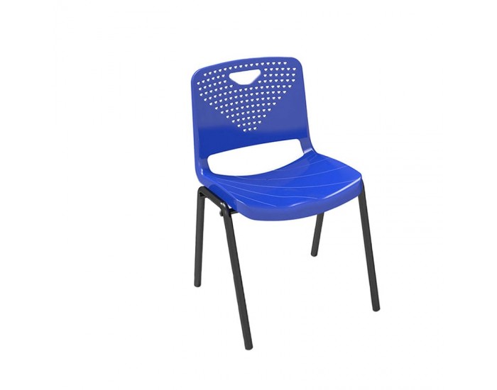 Ученически стол RFG Stilo, от V до VIII клас, 380 х 350 х 430 mm, полипропилен, син