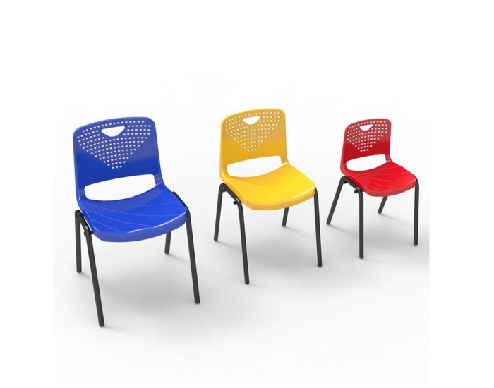 Ученически стол RFG Stilo, от V до VIII клас, 380 х 350 х 430 mm, полипропилен, син