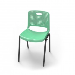 Ученически стол RFG Stilo, от V до VIII клас, 380 х 350 х 430 mm, полипропилен, зелен - Rfg
