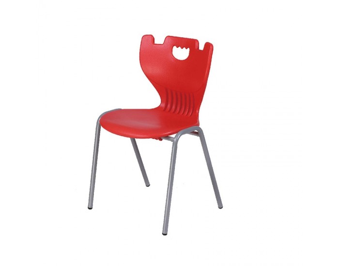 Ученически стол RFG Cute, от VIII до XII клас, 430 х 425 х 460 mm, полипропилен, червен
