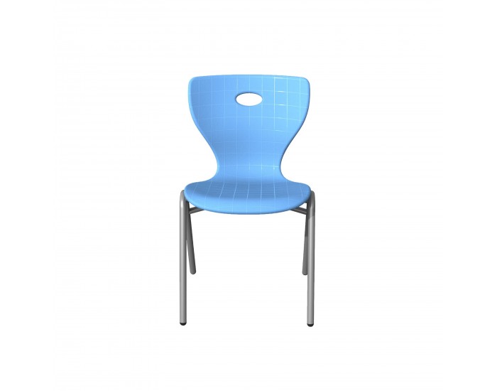 Ученически стол RFG Maxima X, 36 х 38 х 38 cm, полипропилен, до 120 kg, небесносин