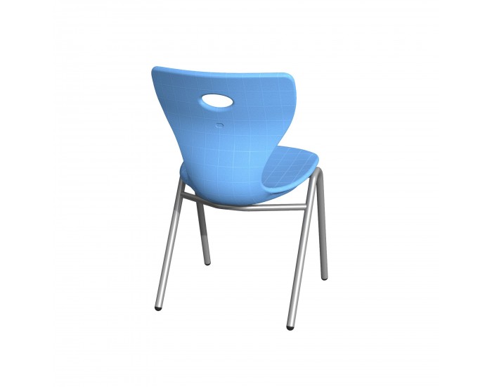 Ученически стол RFG Maxima X, 36 х 38 х 38 cm, полипропилен, до 120 kg, небесносин