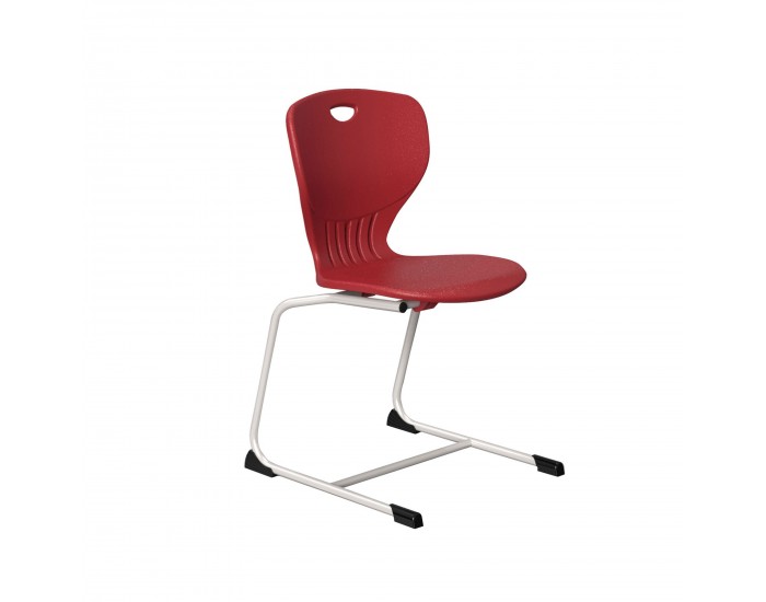 Ученически стол RFG Maxima C, от V до VIII клас, 43 х 45 х 43 cm, до 120 kg, пурпурночервен
