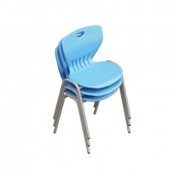 Ученически стол RFG Maxima A, от I до V клас, 36 х 38 х 38 cm, до 120 kg, небесносин - Rfg