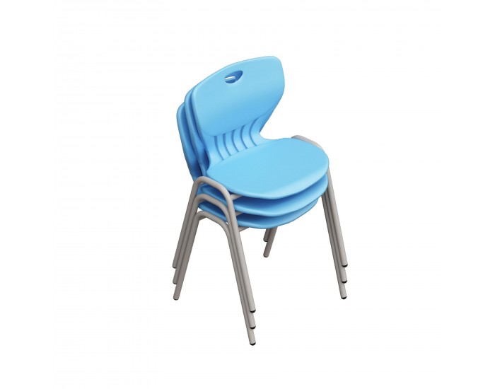 Ученически стол RFG Maxima A, от I до V клас, 36 х 38 х 38 cm, до 120 kg, небесносин