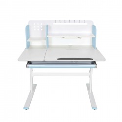 Бюро RFG с регулируема височина Ergo Light 1003A, MDF плот, метални крака, синьо - Сравняване на продукти
