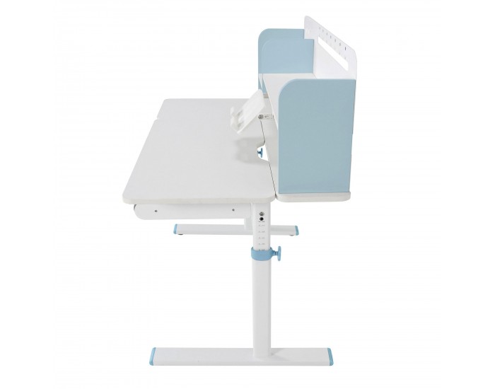 Бюро RFG с регулируема височина Ergo Light 1003A, MDF плот, метални крака, синьо
