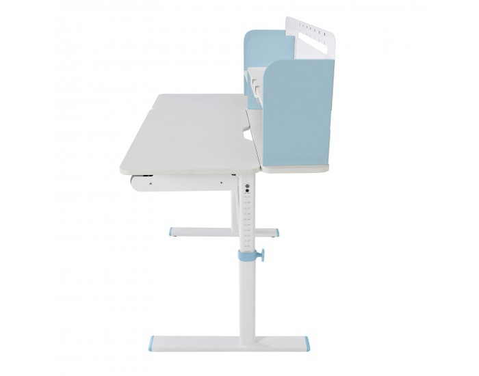 Бюро RFG с регулируема височина Ergo Light 1003A, MDF плот, метални крака, синьо