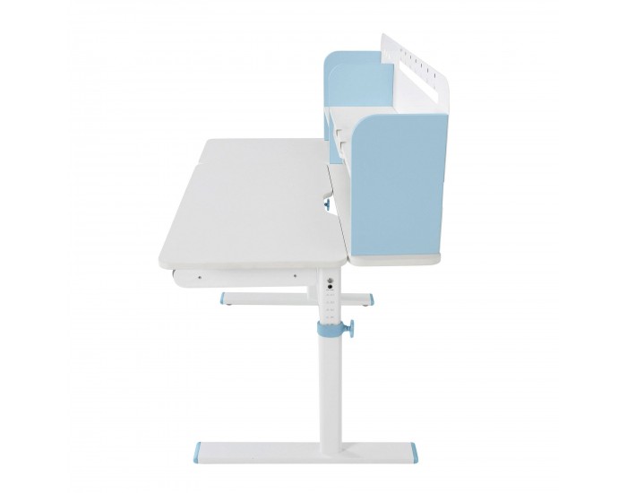 Бюро RFG с регулируема височина Ergo Light 1003A, MDF плот, метални крака, синьо