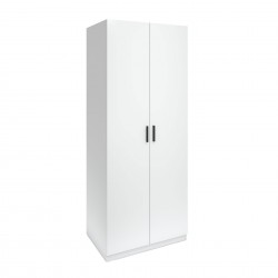 Гардероб RFG Monaco, с рафтове, 800 х 550 х 2000 mm, ПДЧ 18 mm, бял - Rfg