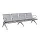 Посетителска пейка RFG Дъблин, с 4 места, метална, 2320 х 640 х 760 mm