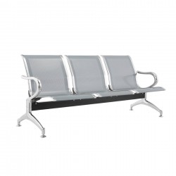 Посетителска пейка RFG София, с 3 места, метална, 1750 х 680 х 770 mm - Rfg