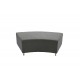 Табуретка RFG Zara, дамаска, 1390-870 х 670 х 410 mm, сива