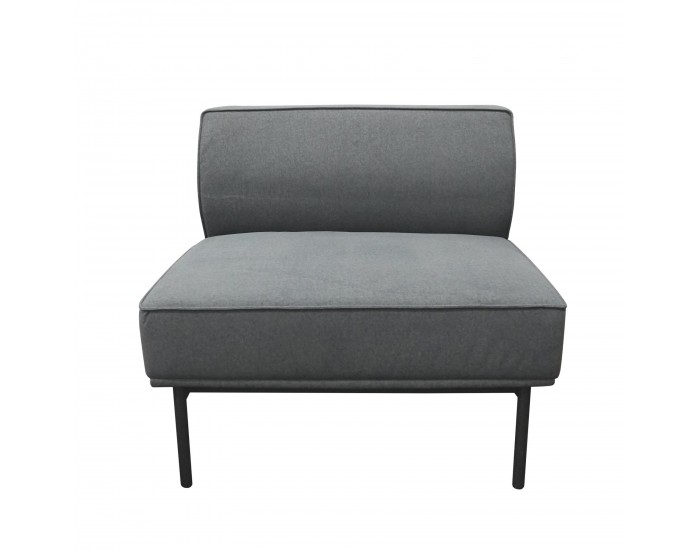 Модул RFG Klark, прав, текстил, 800 х 800 х 720 mm, сив