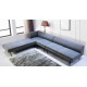 Модул RFG Klark, прав, текстил, 800 х 800 х 720 mm, сив