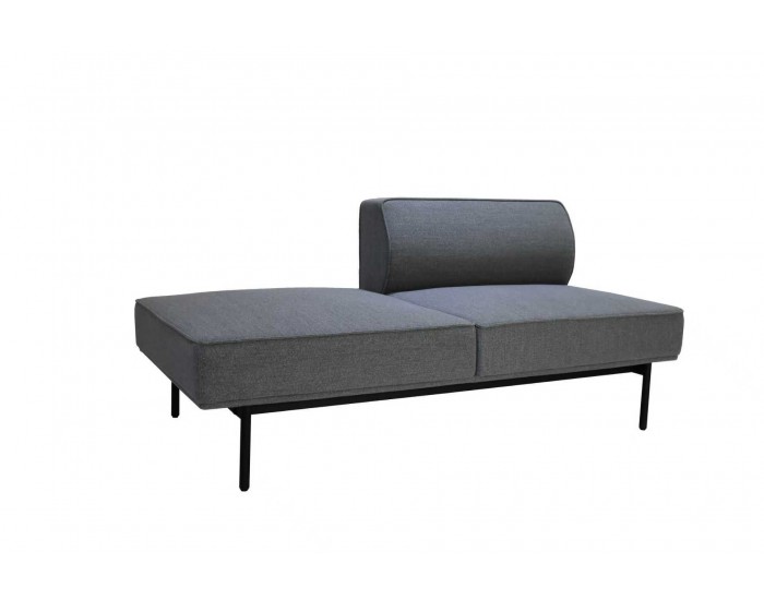 Модул RFG Klark, прав, текстил, 800 х 800 х 720 mm, сив