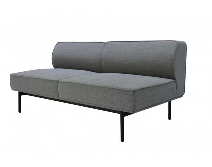 Модул RFG Klark, прав, текстил, 800 х 800 х 720 mm, сив