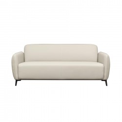 Диван RFG Lisa, двуместен, екокожа, 1380 х 750 х 780 mm, светлосив - Rfg