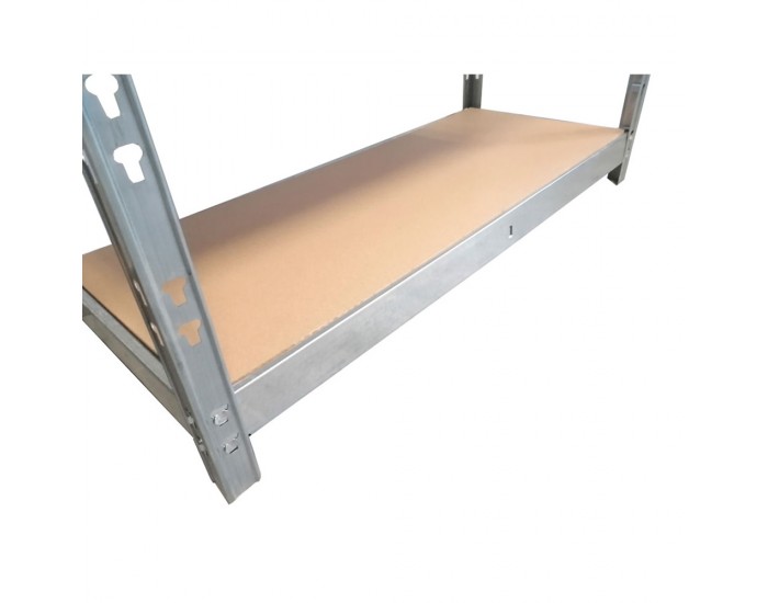 Стелаж RFG, метален, с 4 рафта, 1200 х 500 х 1920 mm, MDF, до 300 kg