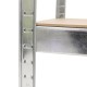 Стелаж RFG, метален, с 5 рафта, 800 х 400 х 2200 mm, MDF, до 200 kg