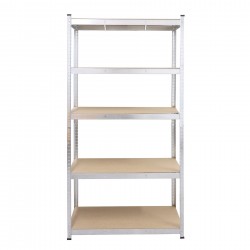 Стелаж RFG, метален, с 5 рафта, 1200 х 500 х 2460 mm, MDF, до 200 kg - Rfg