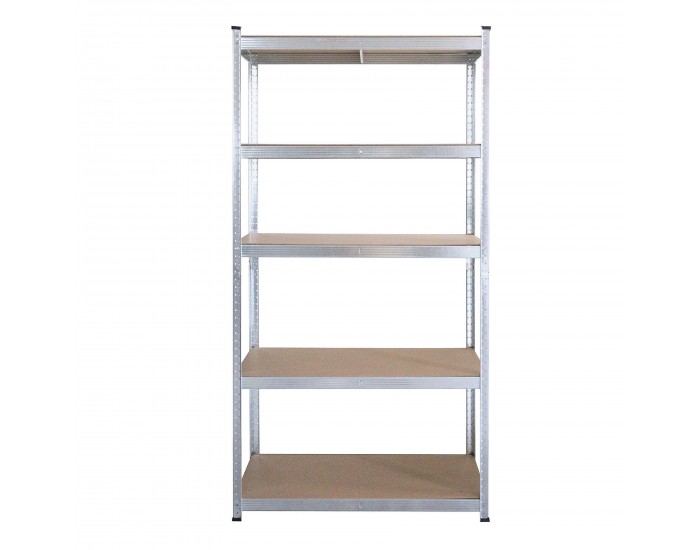Стелаж RFG, метален, с 5 рафта, 900 х 300 х 2460 mm, MDF, до 200 kg