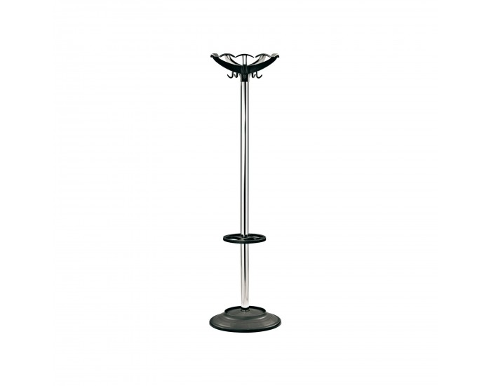 Закачалка RFG Trento 173 cm, хром и черни елементи