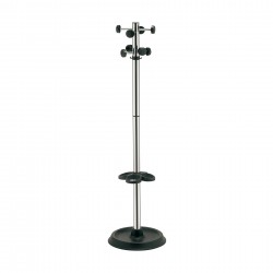 Закачалка RFG Orto 172 cm, хром и черни елементи - Мебели от метал