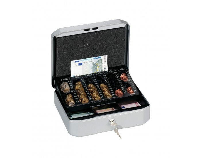 Durable Каса за пари Uroboxx, в евро, S, сива