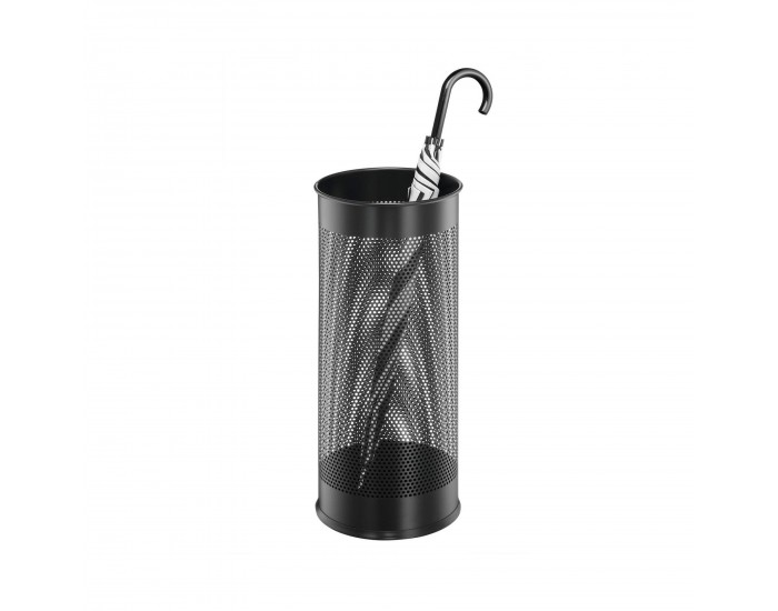 Durable Поставка за чадър, метална, 28.5 L, черна