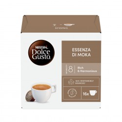 Nescafé Dolce Gusto Кафе капсула Essenza di Moka, 16 броя - Кафемашини, Кафеавтомати, Кафе и Капсули