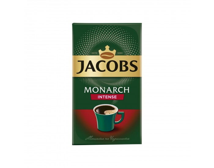 Jacobs Monarch Мляно кафе Intense, 250 g