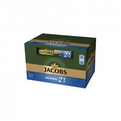 Jacobs 2in1 Разтворимо кафе Original, в пакетче, 14 g, 20 броя - Сравняване на продукти