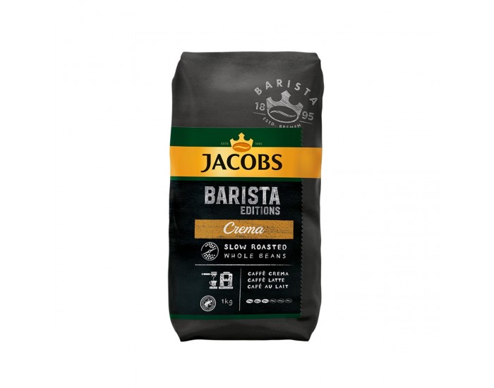 Jacobs Кафе на зърна Barista Editions Crema, 1 kg