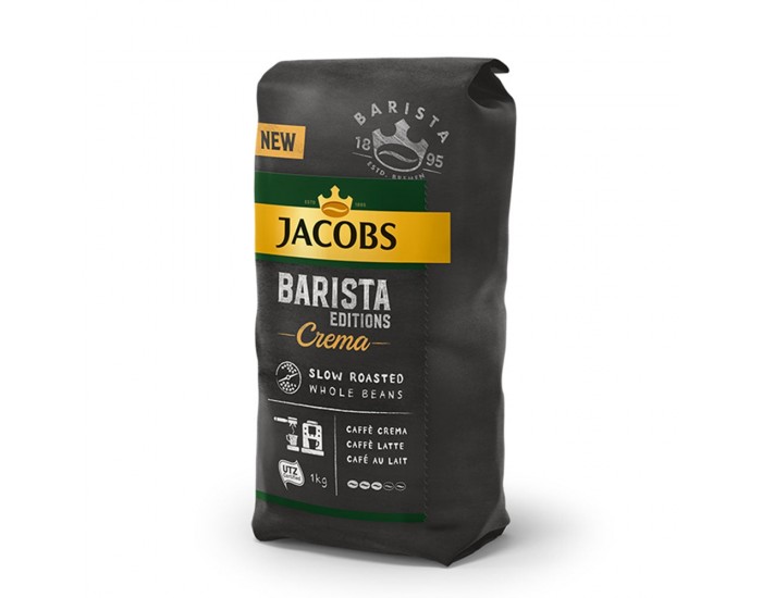Jacobs Кафе на зърна Barista Editions Crema, 1 kg