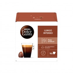 Nescafé Dolce Gusto Кафе капсула Lungo Intenso, 16 броя - Кафемашини, Кафеавтомати, Кафе и Капсули