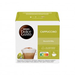 Nescafé Dolce Gusto Кафе капсула Cappuccino, 16 броя - Кафемашини, Кафеавтомати, Кафе и Капсули