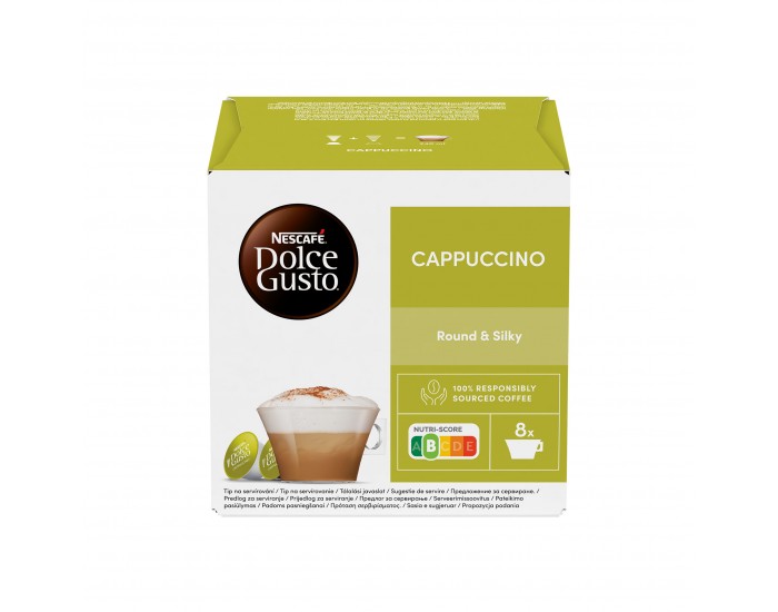 Nescafé Dolce Gusto Кафе капсула Cappuccino, 16 броя