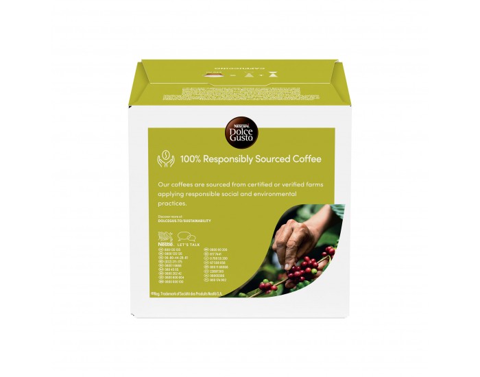 Nescafé Dolce Gusto Кафе капсула Cappuccino, 16 броя
