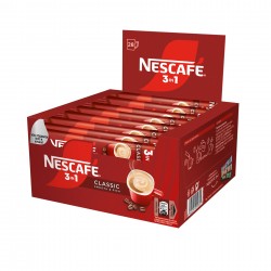 Nescafé Разтворимо кафе 3in1 Classic, 16.5 g, в пакетче, 28 броя - Nescafe