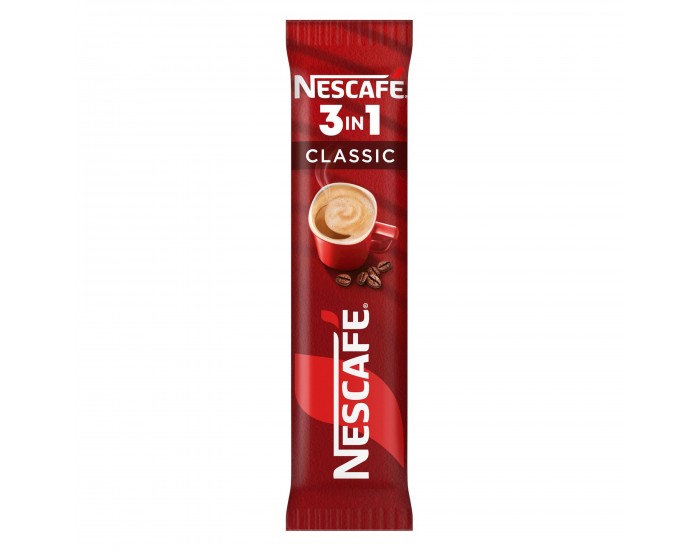 Nescafé Разтворимо кафе 3in1 Classic, 16.5 g, в пакетче, 28 броя