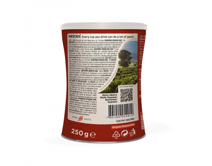 Nescafé Разтворимо кафе Classic, 250 g, в кутия