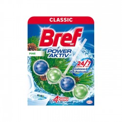Ароматизатор за тоалетна Bref Power Aktiv, бор, 50 g - Bref