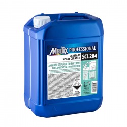 Активен спрей за почистване на санитарни помещения Medix Professional, SCL 204, 5 l - Продукти за баня и WC