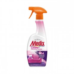Препарат за почистване на килими и дамаски Medix Expert Carpets, активна пяна, с помпа, 500 ml - Продукти за баня и WC